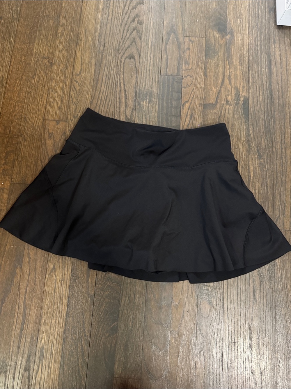 Athleta Black Active Skort with Built-In Shorts